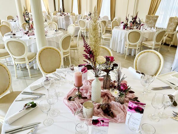 Tischdekoration Altes Kurhotel