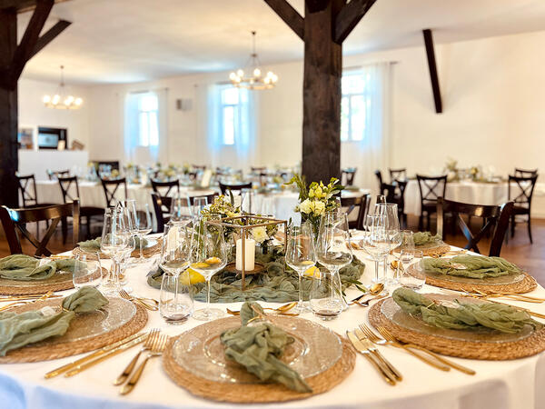 Mediterrane Tischdeko Hochzeit