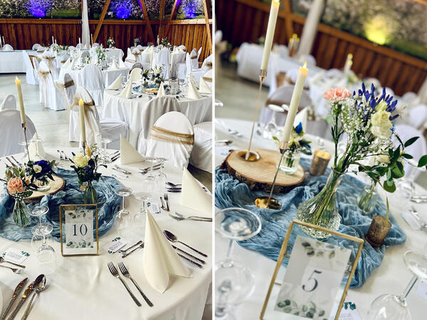 Tischdekoration Wedding Ranch Pforzheim