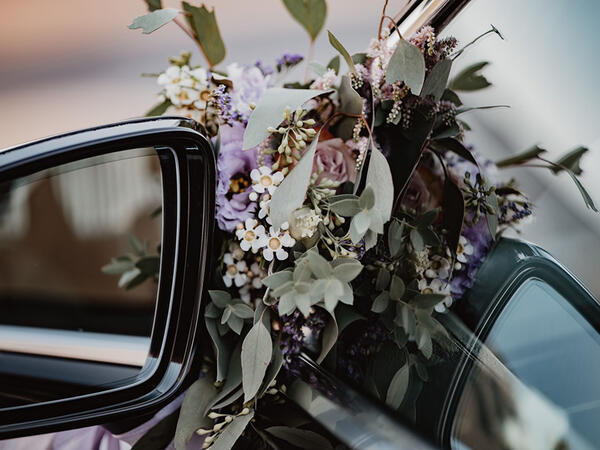Autoschmuck Hochzeit
